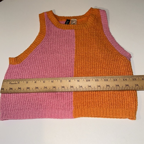 H&M WOMENS SWEATER KNIT TANK TOP - Picture 5 of 6